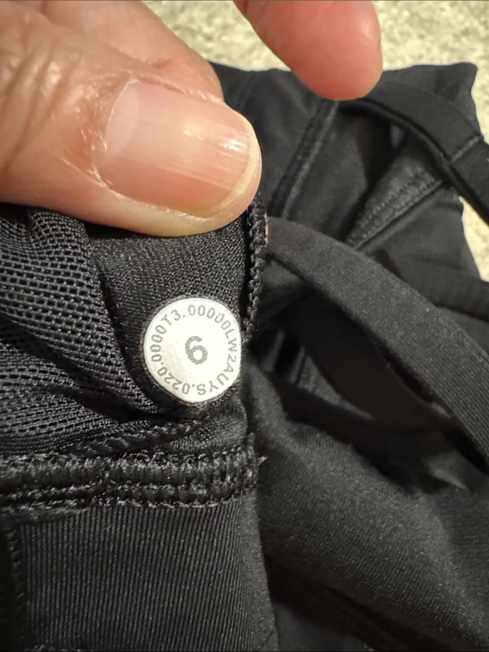 Lululemon Energy Bra Long Line Black Strappy Workout Gym Athleisure-6